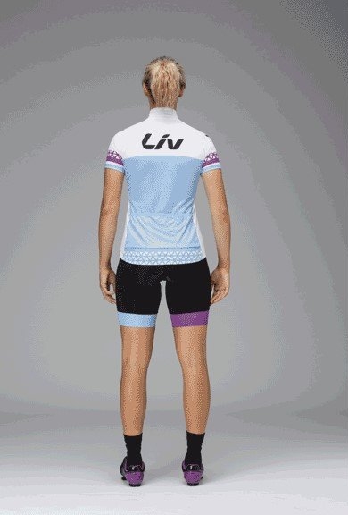Джерси Giant SS BLUE/WHITE/PURPLE MD Голубой/Белый/Розовый LIV BELIV-LUNA SS photo 3